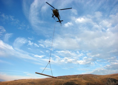 Helicopter Lifting Services Croatia | Heliwork up to 700 kg